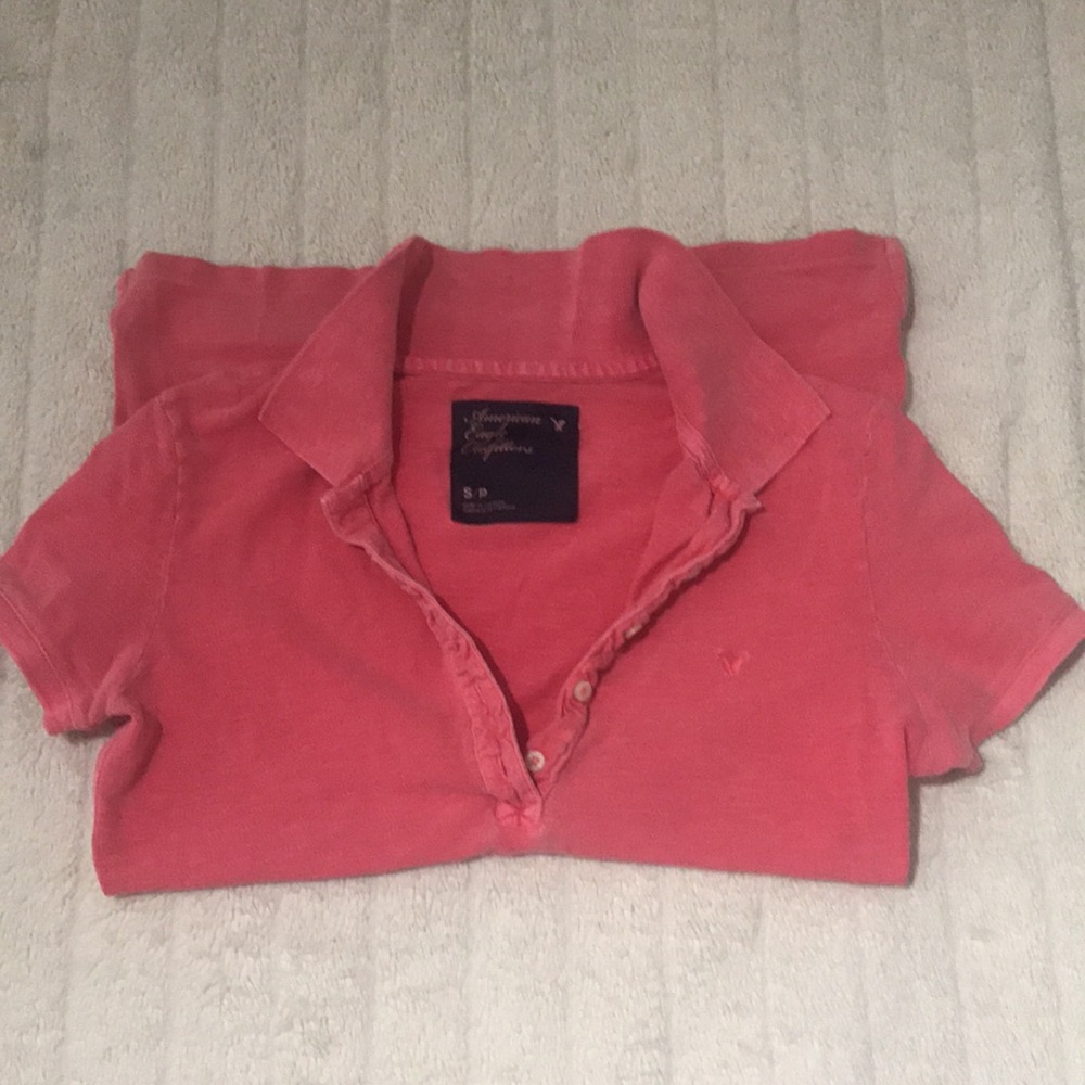 American Eagle Outfitters Vintage Y2K Polo Button Up Shirt